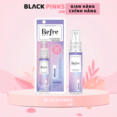 Xịt khử mùi Refre Whitening Perfume hương sang trọng/yêu kiều/phấn thơm/ngọt ngào/tình yêu/vui tươi 30ml