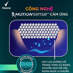 Xịt khử mùi Rexona cho nam khô thoáng Antibac 135ml