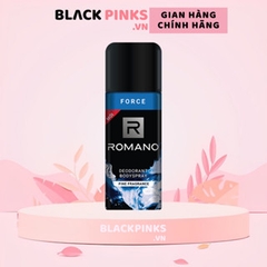Xịt khử mùi Romano hương nước hoa Gentleman/Classic/Force/Attitude 150ml