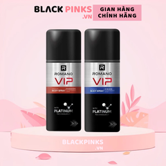 Xịt khử mùi Romano Vip hương Passion/Vision 150ml