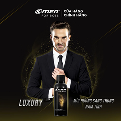 Xịt khử mùi X-Men For Boss Luxury sang trọng tinh tế/Intense hương trầm nội lực/Legend hương tinh tế 150ml