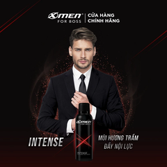 Xịt khử mùi X-Men For Boss Luxury sang trọng tinh tế/Intense hương trầm nội lực/Legend hương tinh tế 150ml