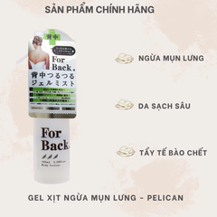 Xịt làm giảm mụn lưng Pelican 100ml