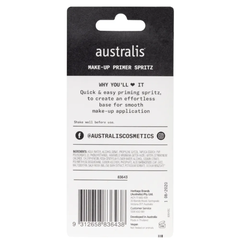 Xịt lót trang điểm Australis 50ml