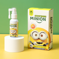 Xịt miệng Minion 50ml cho bé trên 12 tháng tuổi