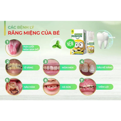 Xịt miệng Minion 50ml cho bé trên 12 tháng tuổi