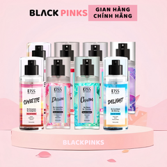 Xịt thơm toàn thân Malissa Kiss hương nước hoa - Hottie/Passion/Tender/Fierce/Desire/Charm/Sweetie/Delight 88ml