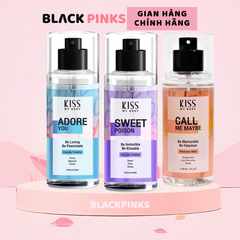 Xịt thơm toàn thân Malissa Kiss - hương Sweet Poison/hương Adore You/hương Call Me Maybe 88ml