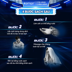 TẮM GỘI 2IN1 IROMAN ENCOUNTER 650G – HƯƠNG NƯỚC HOA CAO CẤP