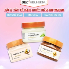 HỘP QUÀ HERHERBAL – COMBO QUÀ TẶNG CHĂM SÓC TOÀN THÂN CHO NỮ