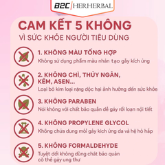 BODY MIST HERHERBAL 140ML -  SCANDALOUS LƯU HƯƠNG 5H
