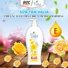 SỮA TẮM  CHIẾT XUẤT TÍNH CHẤT TỰ NHIÊN VALIA 1200G