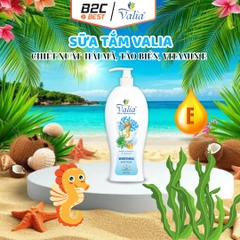 SỮA TẮM  CHIẾT XUẤT TÍNH CHẤT TỰ NHIÊN VALIA 1200G