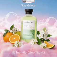 SỮA TẮM NƯỚC HOA HERHERBAL 500ML – SCANDALOUS