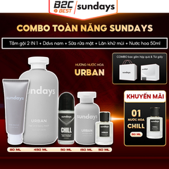 HỘP QUÀ TOÀN NĂNG SUNDAYS – BỘ QUÀ TẶNG ĐẲNG CẤP CHO NAM