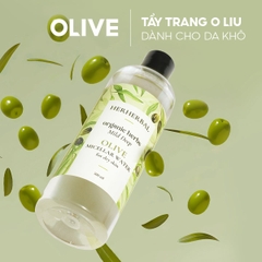 NƯỚC TẨY TRANG OLIVE HERHERBAL500ML – DA KHÔ
