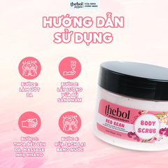 TẨY TẾ BÀO CHẾT ĐẬU ĐỎ & DÂU TẰM NIACINAMIDE THEBOL 310GR