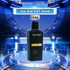 SỮA RỬA MẶT CHO NAM IROMAN 120G