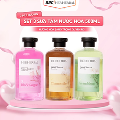 SỮA TẮM NƯỚC HOA HERHERBAL 500ML – SCANDALOUS