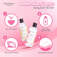 DUNG DỊCH VỆ SINH PHỤ NỮ LÔ HỘI HERHERBAL 310ML