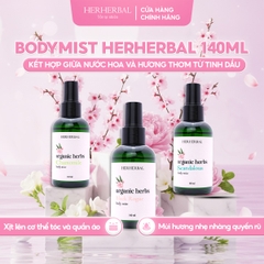 BODY MIST HERHERBAL 140ML -  SCANDALOUS LƯU HƯƠNG 5H