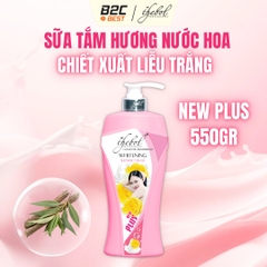 THEBOL - SỮA TẮM CHIẾT XUẤT LIỄU TRẮNG NEW PLUS 550G