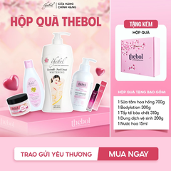 HỘP QUÀ THEBOL  - BỘ 5 CHĂM SÓC CƠ THỂ & NƯỚC HOA