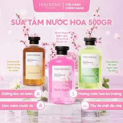 SỮA TẮM NƯỚC HOA HERHERBAL 500ML – SCANDALOUS
