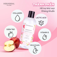DUNG DỊCH VỆ SINH PHỤ NỮ GIẤM TÁO HERHERBAL 310ML
