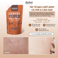 TÚI TẨY DA CHẾT CÀ PHÊ THEBOL 755G – SẠCH SÂU BODY