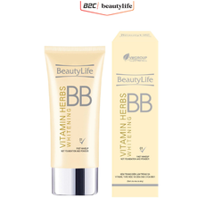 Kem trang điểm làm trắng da vitamin, thảo mộc và sữa ong chúa bb01 50gr - Beautylife