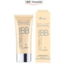 Kem trang điểm làm trắng da vitamin, thảo mộc và sữa ong chúa bb02 50gr - Beautylife