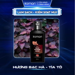 THẢO DƯỢC VỆ SINH NAM – BẠC HÀ • TÍA TÔ • DẦU DỪA • NIACINAMIDE