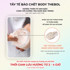 TẨY TẾ BÀO CHẾT BODY THEBOL 260G – ROSE & RICE BRAN