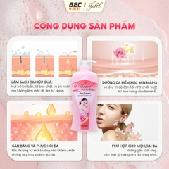 THEBOL - SỮA TẮM TINH CHẤT HOA HỒNG THEBOL