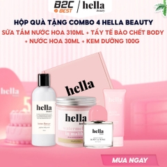 COMBO 4 SẢN PHẨM HELLA BEAUTY – CHĂM SÓC TOÀN DIỆN CHO CƠ THỂ