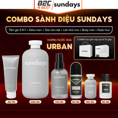 HỘP QUÀ SÀNH ĐIỆU SUNDAYS – BỘ QUÀ TẶNG ĐẲNG CẤP CHO NAM