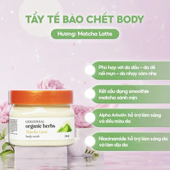 TẨY DA CHẾT MATCHA HERHERBAL 250G