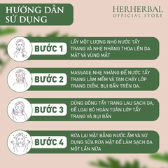 NƯỚC TẨY TRANG TEA TREE HERHERBAL 500ML – DA DẦU MỤN