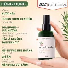 HỘP QUÀ HERHERBAL – SET QUÀ CHĂM SÓC CƠ THỂ CAO CẤP