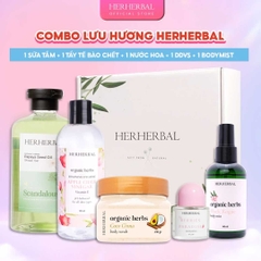 HỘP QUÀ HERHERBAL – COMBO QUÀ TẶNG CHĂM SÓC TOÀN THÂN CHO NỮ