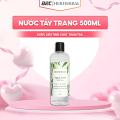NƯỚC TẨY TRANG TEA TREE HERHERBAL 500ML – DA DẦU MỤN