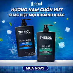 TẮM GỘI RỬA MẶT 3IN1 THEBOL FOR MEN – MAVERICK MUSK