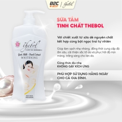 THEBOL - SỮA TẮM TINH CHẤT SỮA DÊ & BỘT NGỌC TRAI