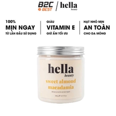 HELLA BEAUTY – TẨY TẾ BÀO DA CHẾT HẠNH NHÂN & MẮC CA