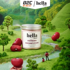 HELLA BEAUTY – TẨY TẾ BÀO DA CHẾT ĐẬU ĐỎ & BƠ