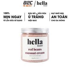 HELLA BEAUTY – TẨY TẾ BÀO DA CHẾT ĐẬU ĐỎ & BƠ