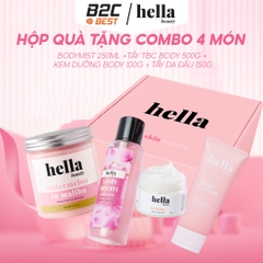 COMBO 4 SẢN PHẨM HELLA BEAUTY – CHĂM SÓC TOÀN DIỆN CHO CƠ THỂ