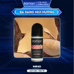 LĂN KHỬ MÙI IROMAN 50ML – KHÔ THOÁNG DÀI LÂU HƯƠNG NƯỚC HOA PHÁP CAO CẤP DÀNH CHO NAM