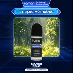 LĂN KHỬ MÙI IROMAN 50ML – KHÔ THOÁNG DÀI LÂU HƯƠNG NƯỚC HOA PHÁP CAO CẤP DÀNH CHO NAM